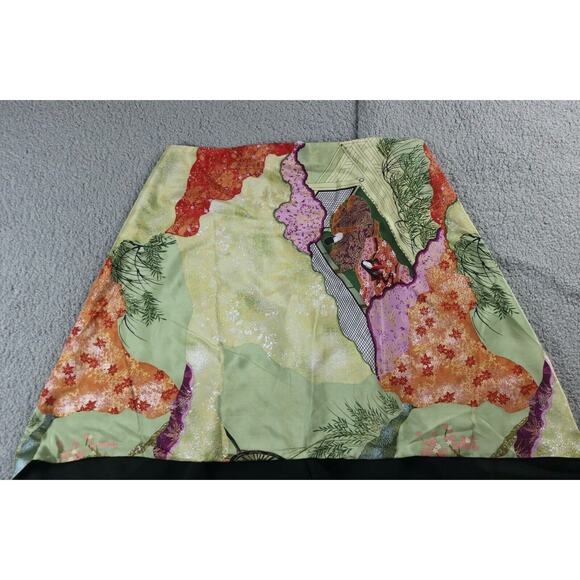 New Champagne Collection All That Glitters OS Wrap Shawl Asian Print Vintage - Picture 8 of 9